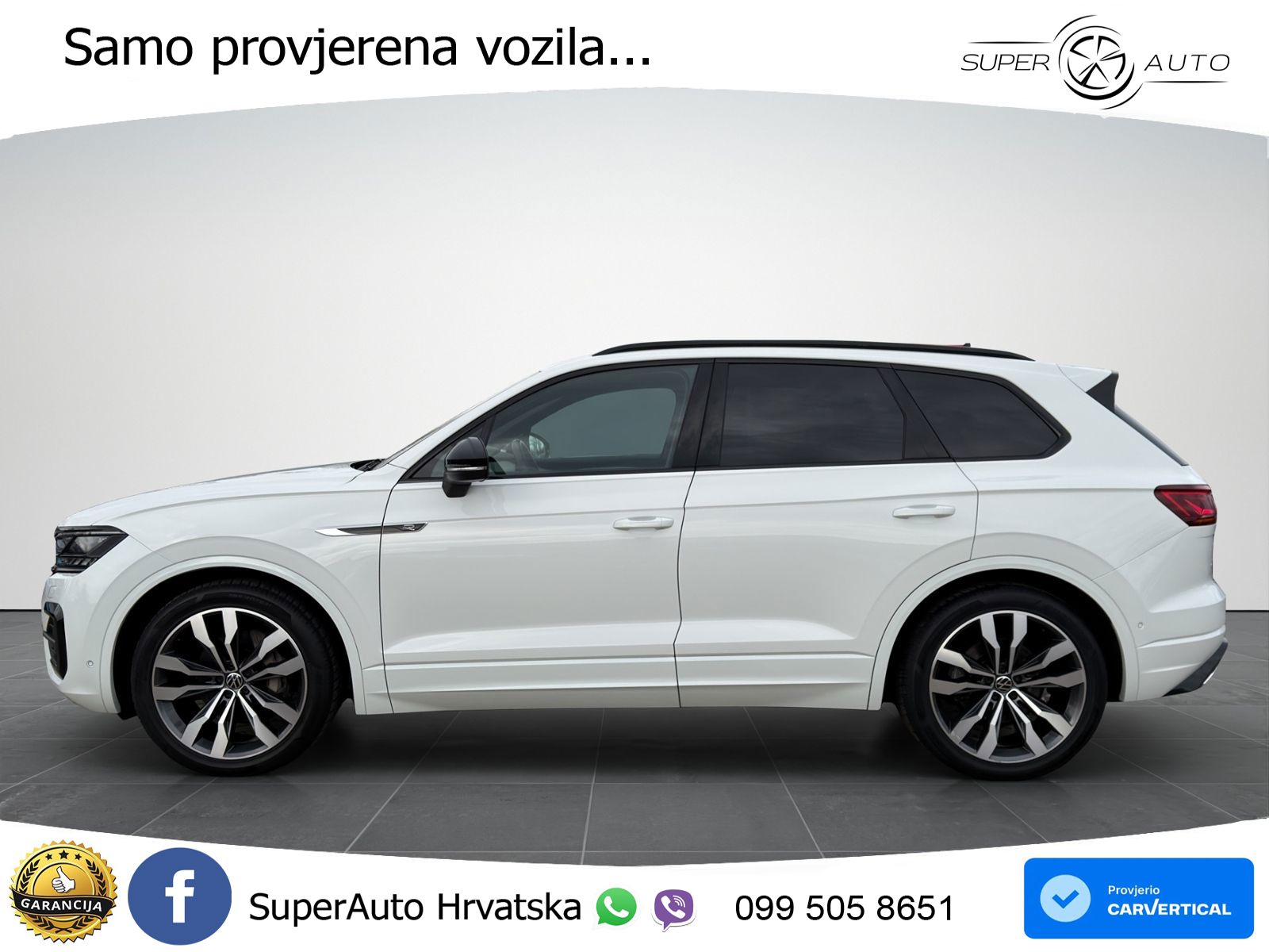 Volkswagen Touareg 3.0 V6 TDI (286 KS) 4MOTION Tiptronic R-Line ZRAČNI+ACC+GR SJED+KAM+PANO