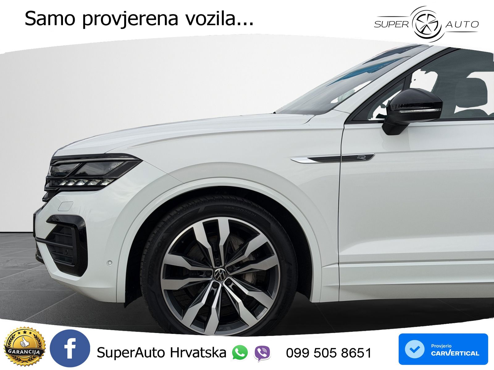 Volkswagen Touareg 3.0 V6 TDI (286 KS) 4MOTION Tiptronic R-Line ZRAČNI+ACC+GR SJED+KAM+PANO