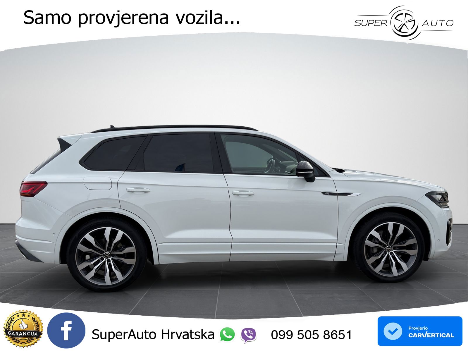 Volkswagen Touareg 3.0 V6 TDI (286 KS) 4MOTION Tiptronic R-Line ZRAČNI+ACC+GR SJED+KAM+PANO