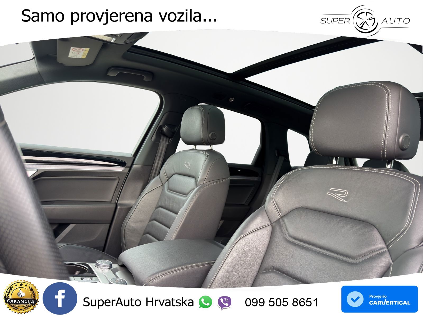 Volkswagen Touareg 3.0 V6 TDI (286 KS) 4MOTION Tiptronic R-Line ZRAČNI+ACC+GR SJED+KAM+PANO