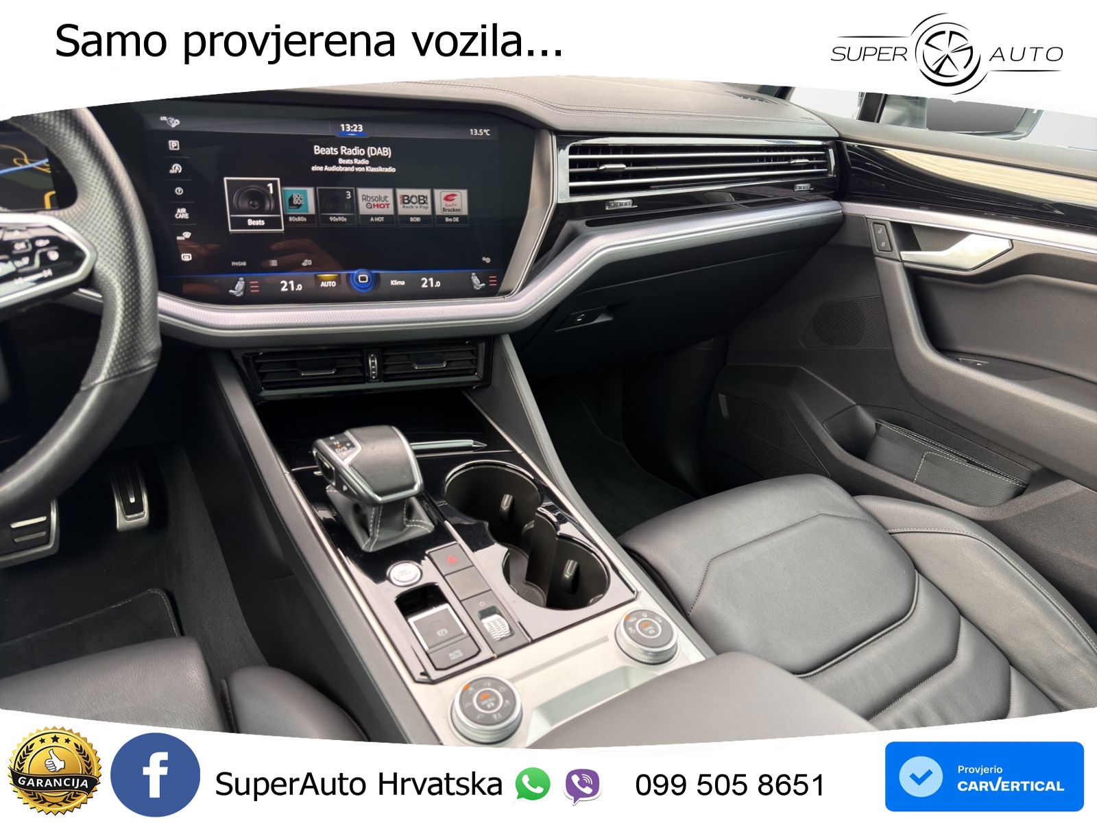 Volkswagen Touareg 3.0 V6 TDI (286 KS) 4MOTION Tiptronic R-Line ZRAČNI+ACC+GR SJED+KAM+PANO