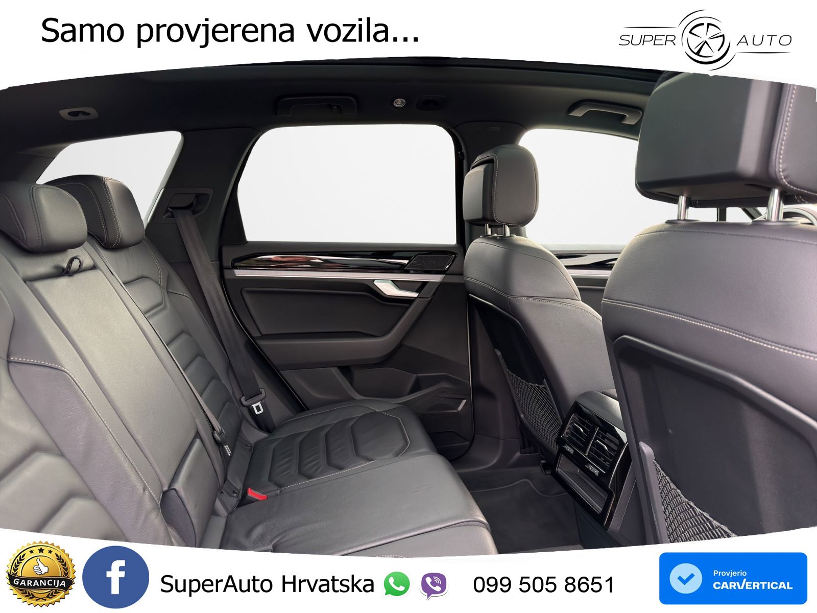 Volkswagen Touareg 3.0 V6 TDI (286 KS) 4MOTION Tiptronic R-Line ZRAČNI+ACC+GR SJED+KAM+PANO