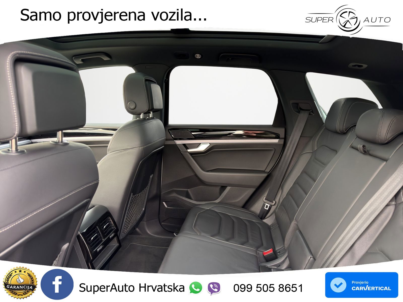 Volkswagen Touareg 3.0 V6 TDI (286 KS) 4MOTION Tiptronic R-Line ZRAČNI+ACC+GR SJED+KAM+PANO