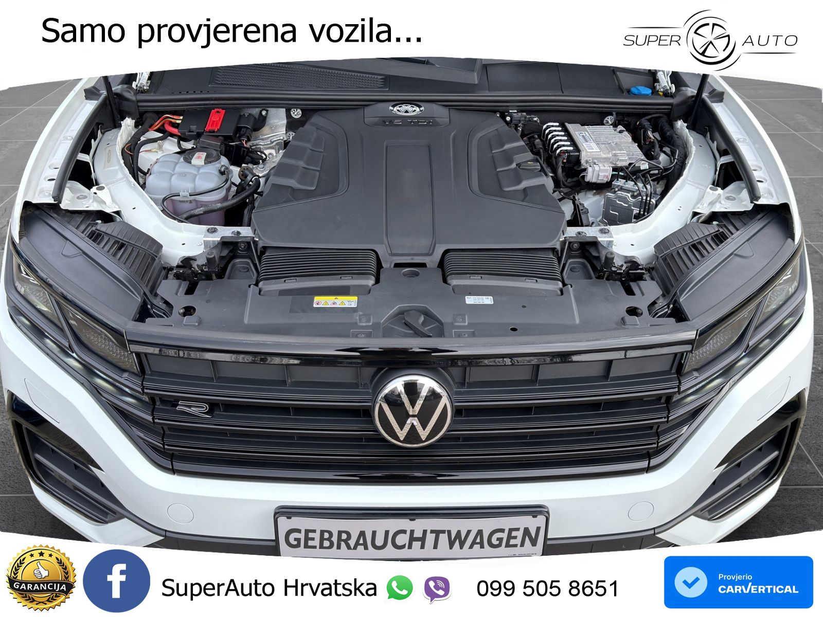 Volkswagen Touareg 3.0 V6 TDI (286 KS) 4MOTION Tiptronic R-Line ZRAČNI+ACC+GR SJED+KAM+PANO