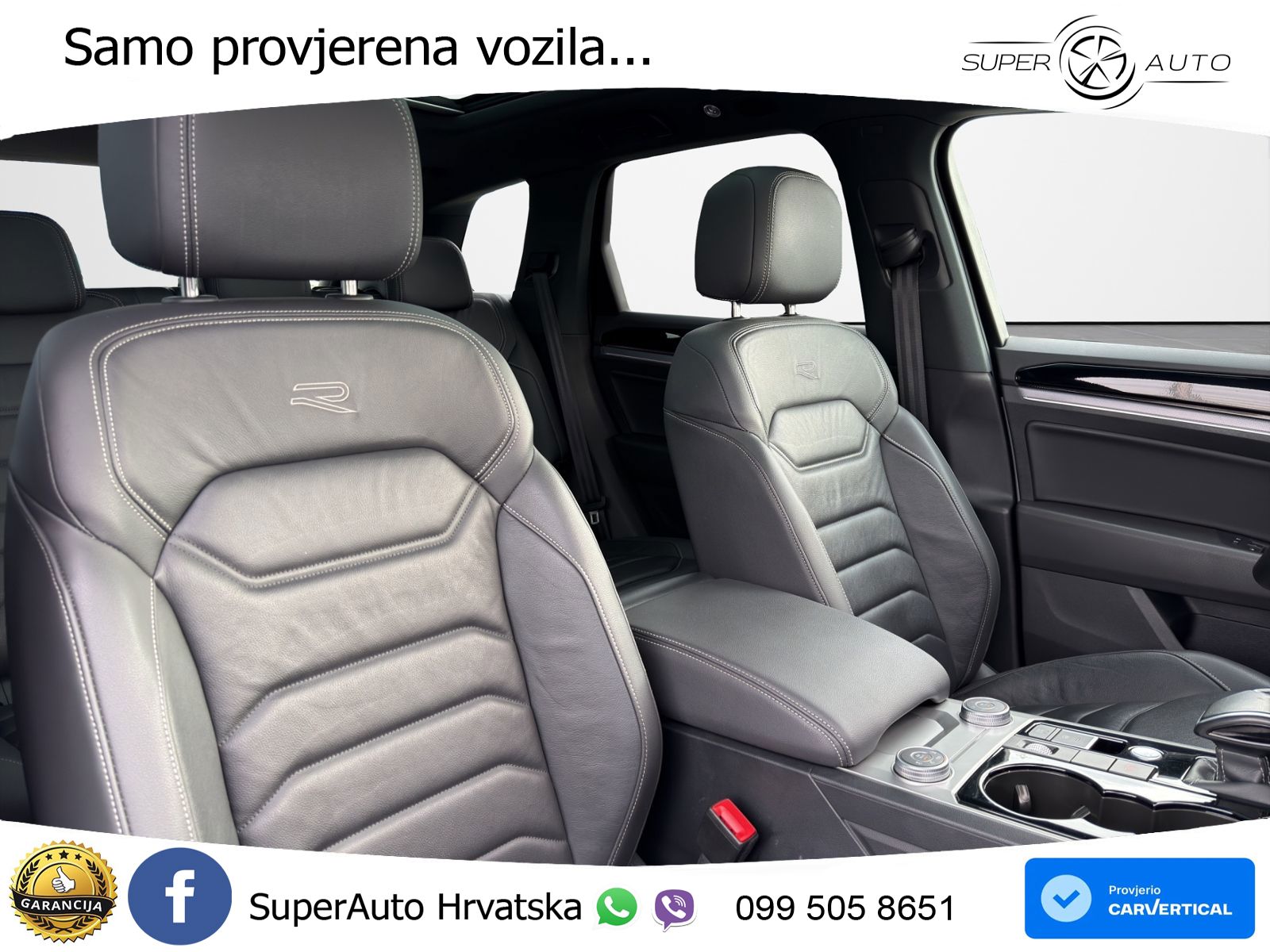 Volkswagen Touareg 3.0 V6 TDI (286 KS) 4MOTION Tiptronic R-Line ZRAČNI+ACC+GR SJED+KAM+PANO