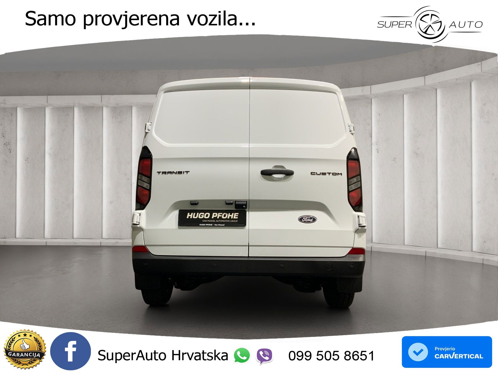 Ford Transit Custom Trend 2.0 EcoBlue 100kW 280 L1 Au 136 KS