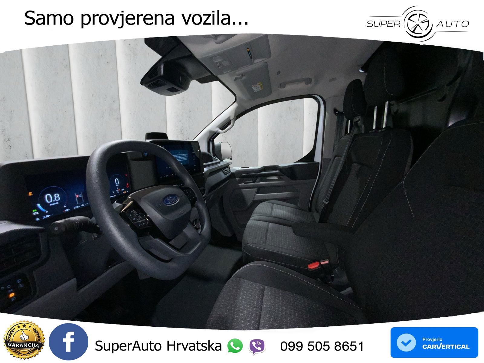 Ford Transit Custom Trend 2.0 EcoBlue 100kW 280 L1 Au 136 KS
