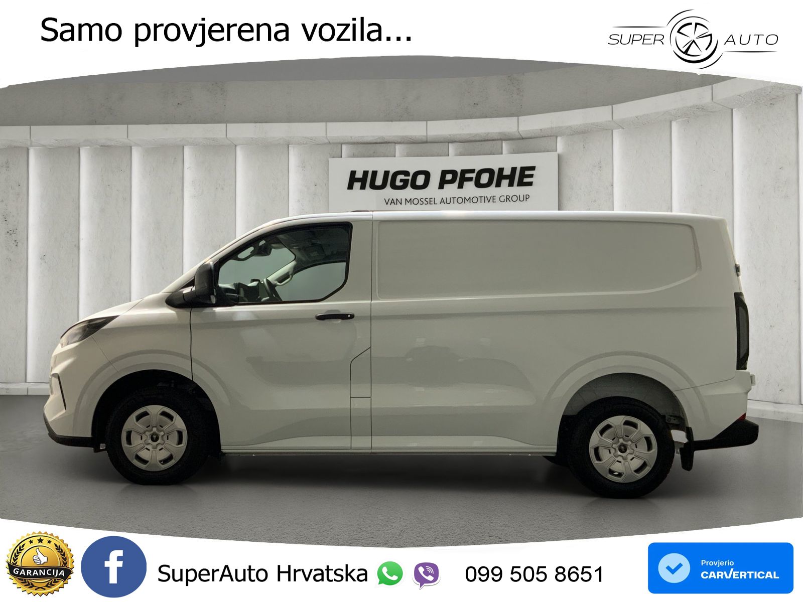 Ford Transit Custom Trend 2.0 EcoBlue 100kW 280 L1 Au 136 KS