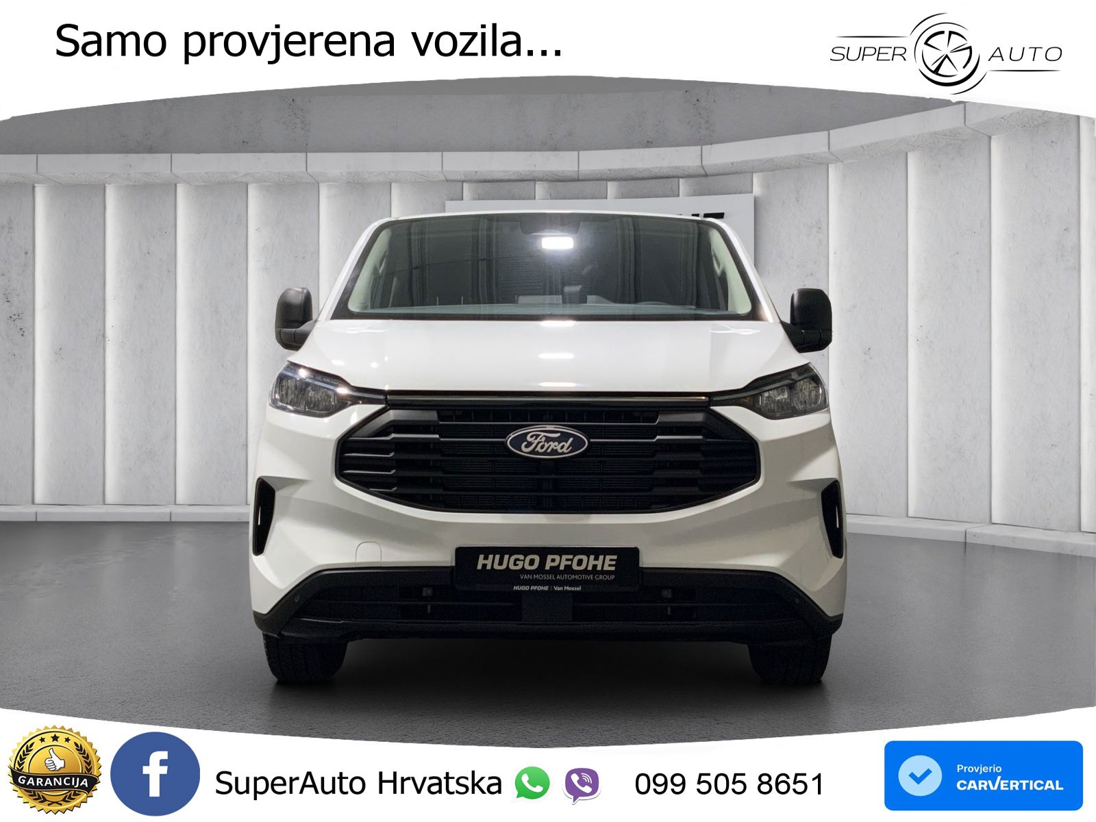 Ford Transit Custom Trend 2.0 EcoBlue 100kW 280 L1 Au 136 KS