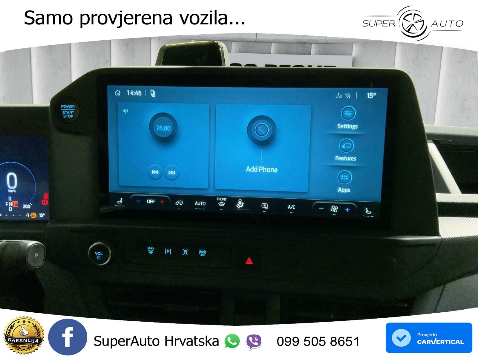 Ford Transit Custom Trend 2.0 EcoBlue 100kW 280 L1 Au 136 KS