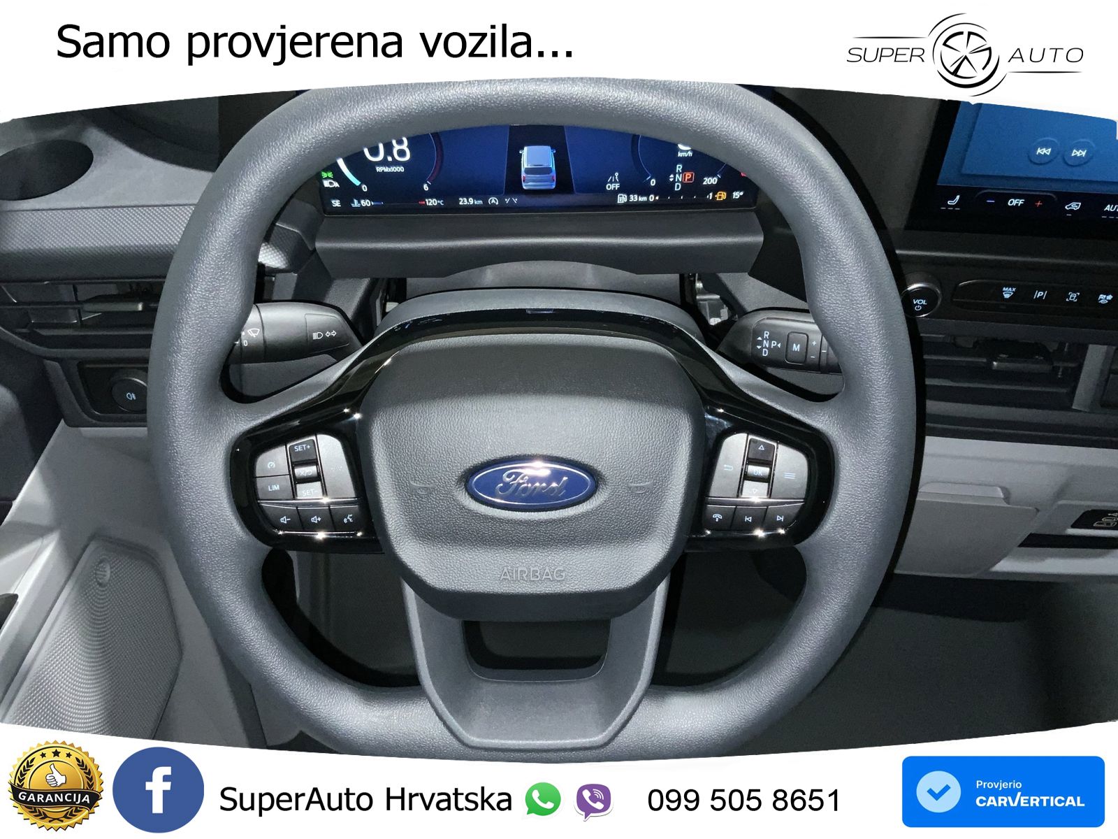 Ford Transit Custom Trend 2.0 EcoBlue 100kW 280 L1 Au 136 KS