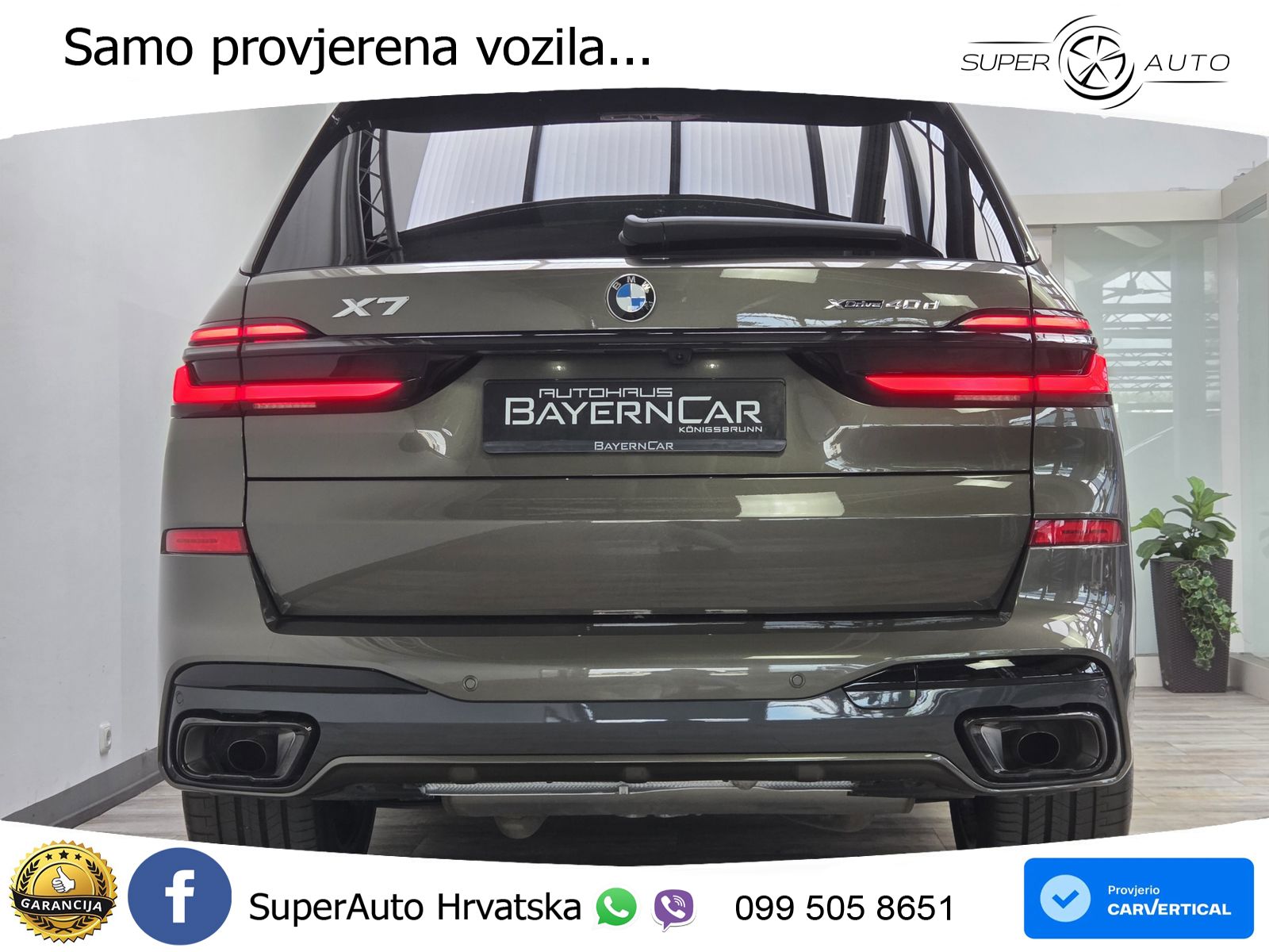 BMW X7 40d (352 KS) xDrive Steptronic M Sport LED+GR SJED+ACC