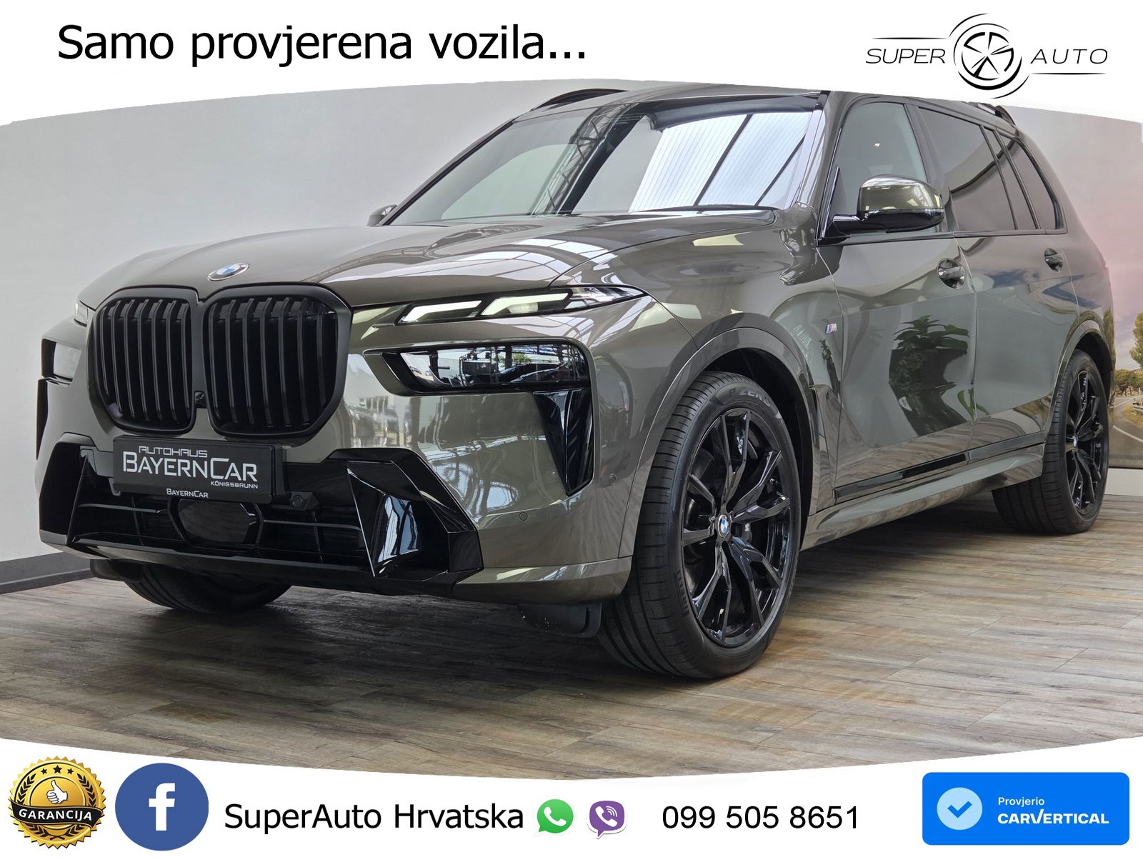 BMW X7 40d (352 KS) xDrive Steptronic M Sport LED+GR SJED+ACC