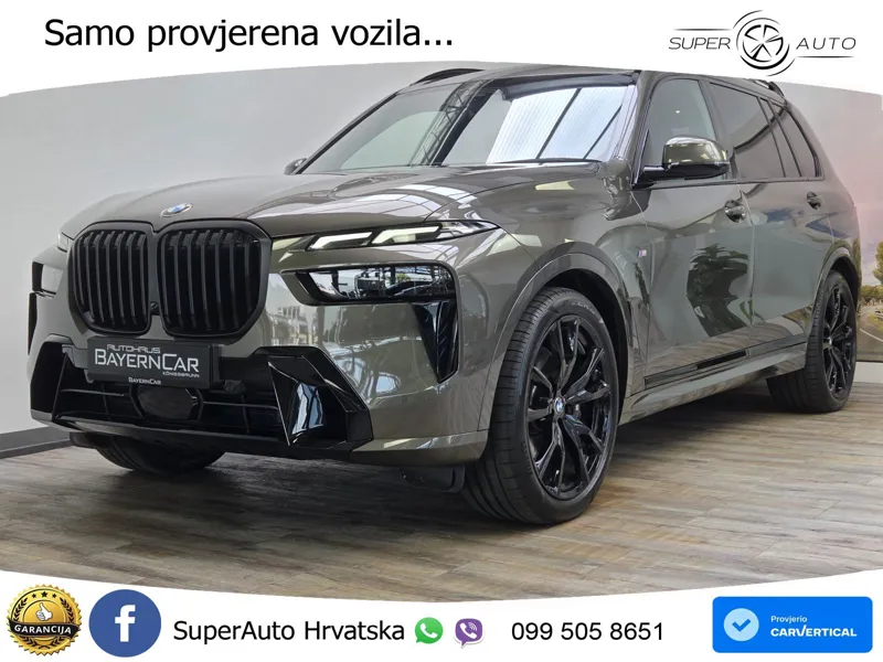 BMW X7 40d (352 KS) xDrive Steptronic M Sport LED+GR SJED+ACC