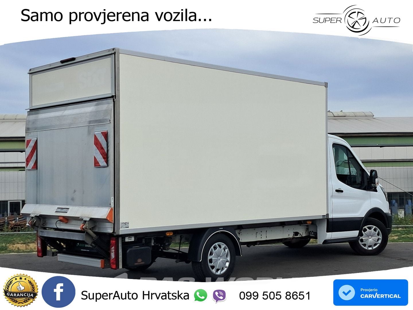 Ford Transit 130pk Ladebordwand 170PS Koffer Klima Te 131 KS