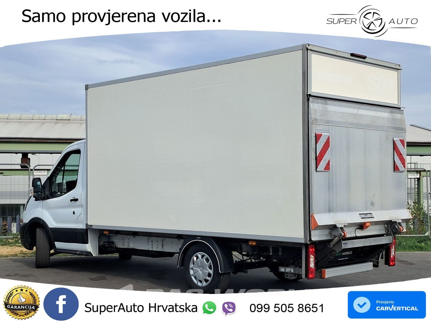 Ford Transit 130pk Ladebordwand 170PS Koffer Klima Te 131 KS