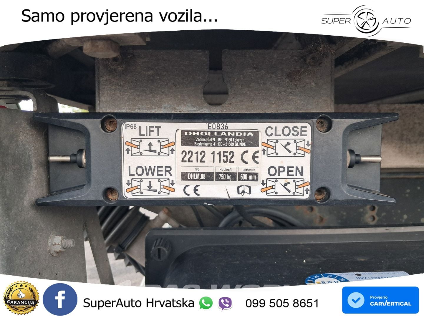 Ford Transit 130pk Ladebordwand 170PS Koffer Klima Te 131 KS