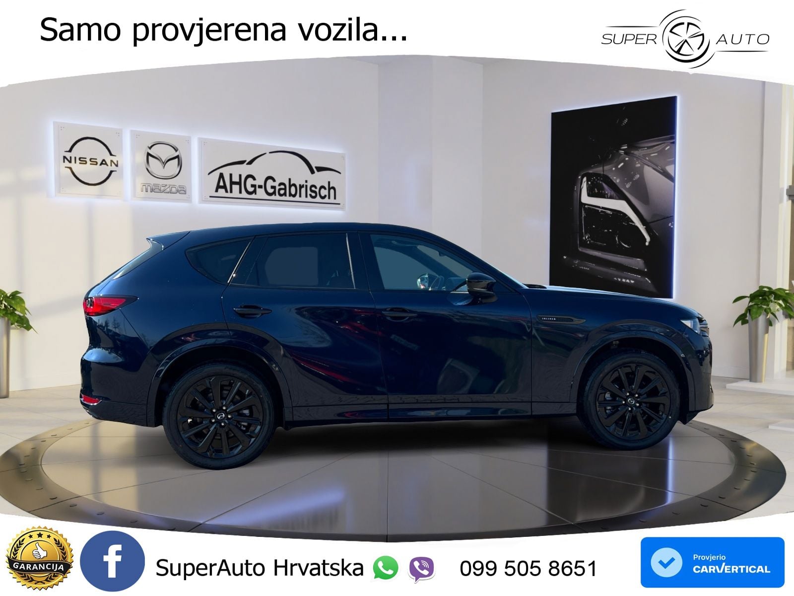 Mazda CX-60 3.3 e-Skyactiv D (254 KS) AWD Automatic LED+GR SJED+ACC
