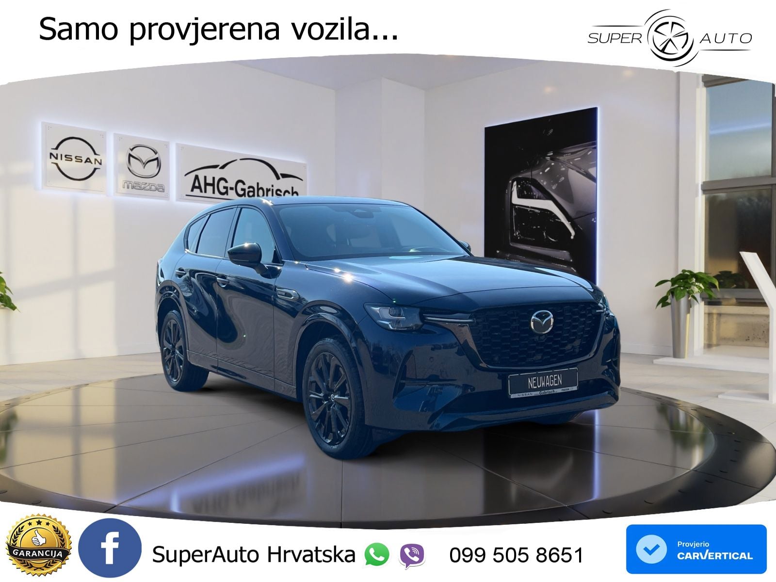 Mazda CX-60 3.3 e-Skyactiv D (254 KS) AWD Automatic LED+GR SJED+ACC