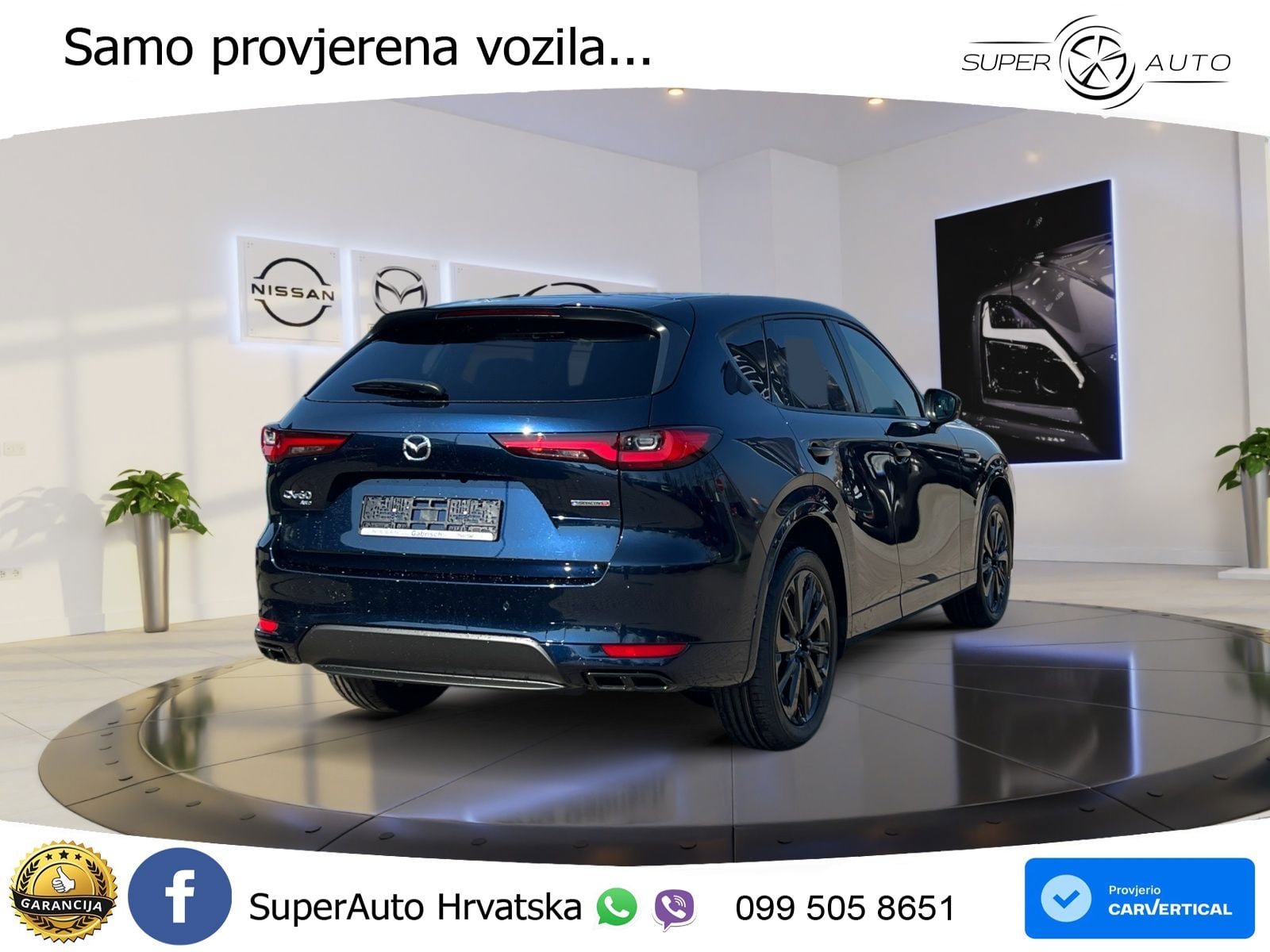 Mazda CX-60 3.3 e-Skyactiv D (254 KS) AWD Automatic LED+GR SJED+ACC
