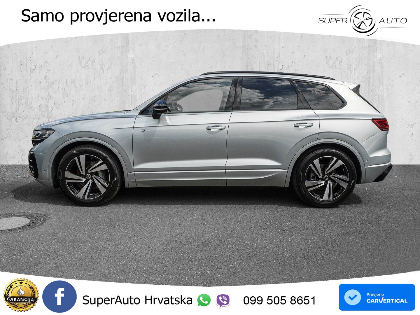 Volkswagen Touareg 3.0 V6 TDI (286 KS) 4MOTION Tiptronic ZRAČNI+ACC+GR SJED+KAM+PANO