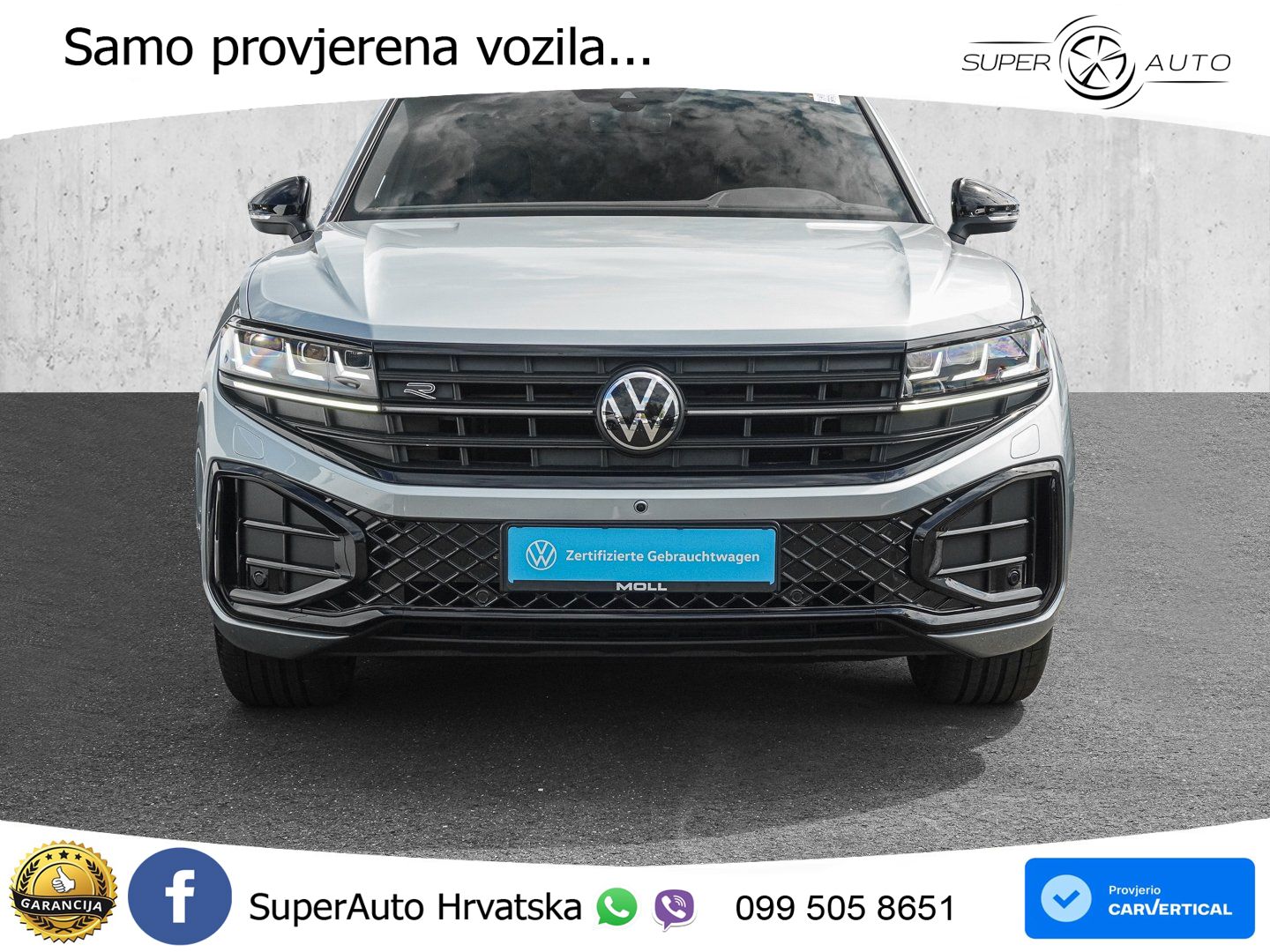 Volkswagen Touareg 3.0 V6 TDI (286 KS) 4MOTION Tiptronic ZRAČNI+ACC+GR SJED+KAM+PANO