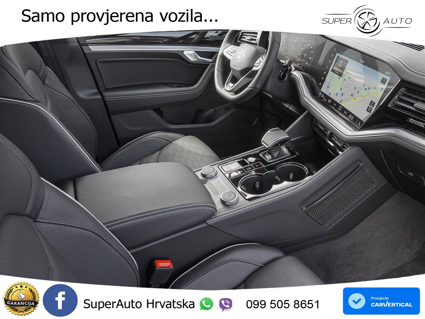 Volkswagen Touareg 3.0 V6 TDI (286 KS) 4MOTION Tiptronic ZRAČNI+ACC+GR SJED+KAM+PANO