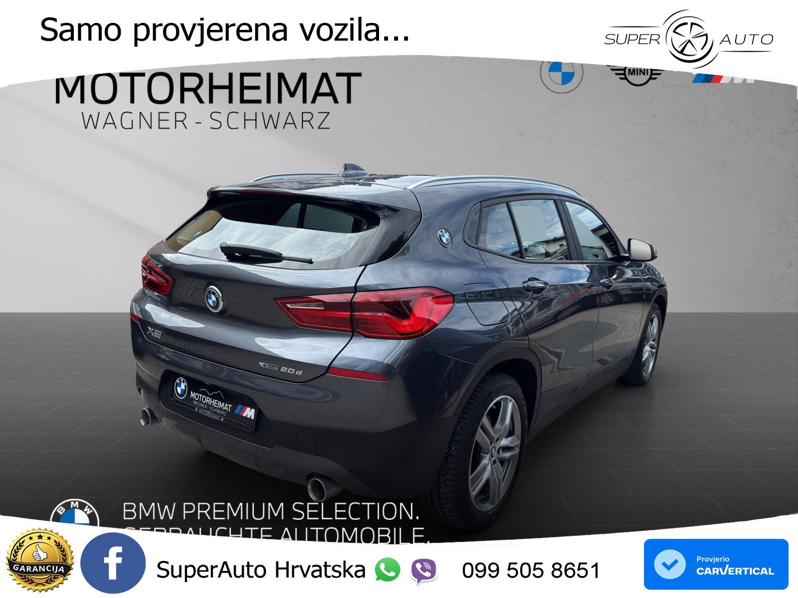 BMW X2 xDrive20d Steptronic LED+GR SJED+ACC