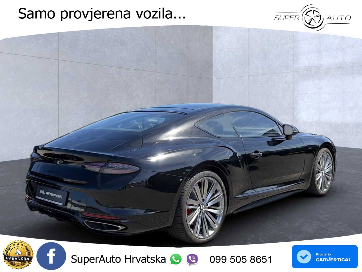 Bentley Continental GT IV 4.0 V8 TFSi (782 KS) AWD DCT