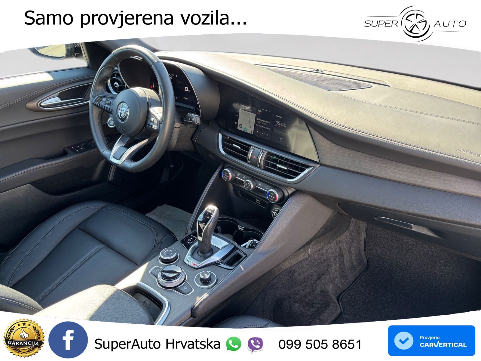 Alfa Romeo Giulia 2.0 Turbo (280 KS) Q4 Automatic MATRIX+GR SJED+KAM
