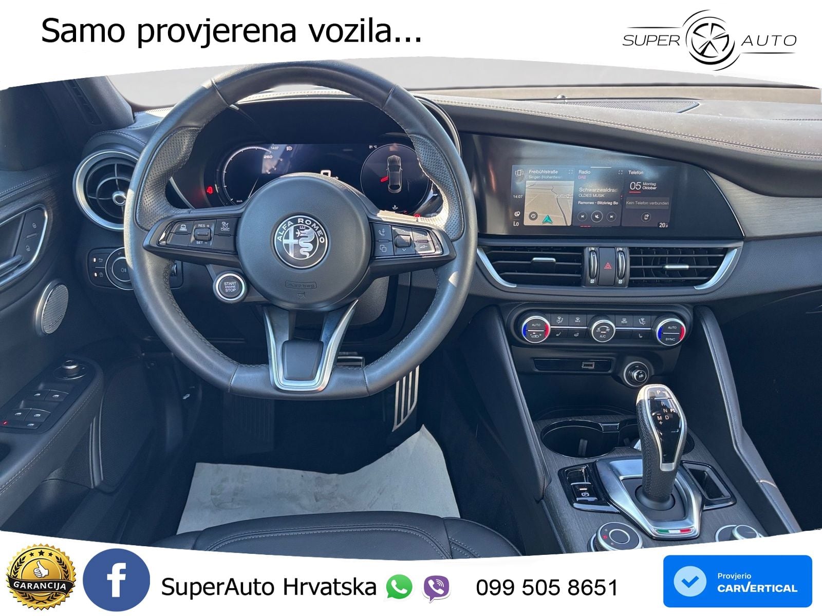 Alfa Romeo Giulia 2.0 Turbo (280 KS) Q4 Automatic MATRIX+GR SJED+KAM