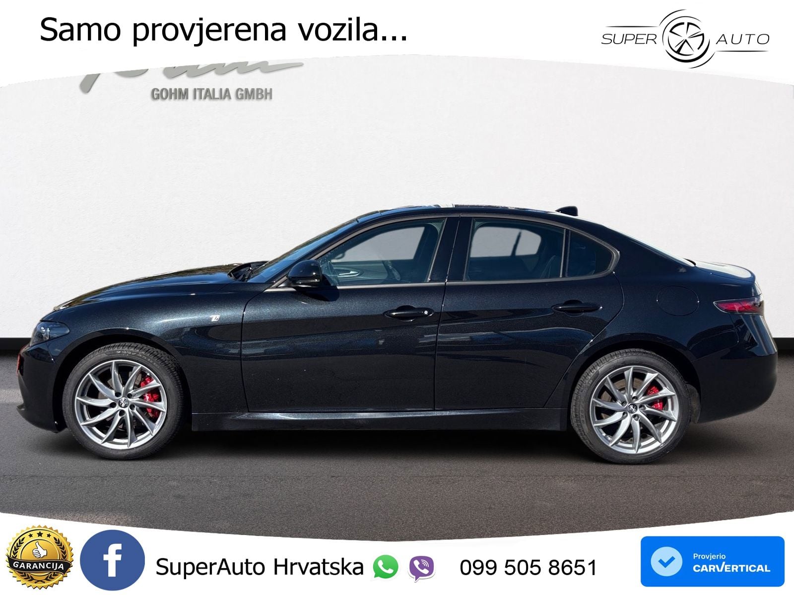 Alfa Romeo Giulia 2.0 Turbo (280 KS) Q4 Automatic MATRIX+GR SJED+KAM