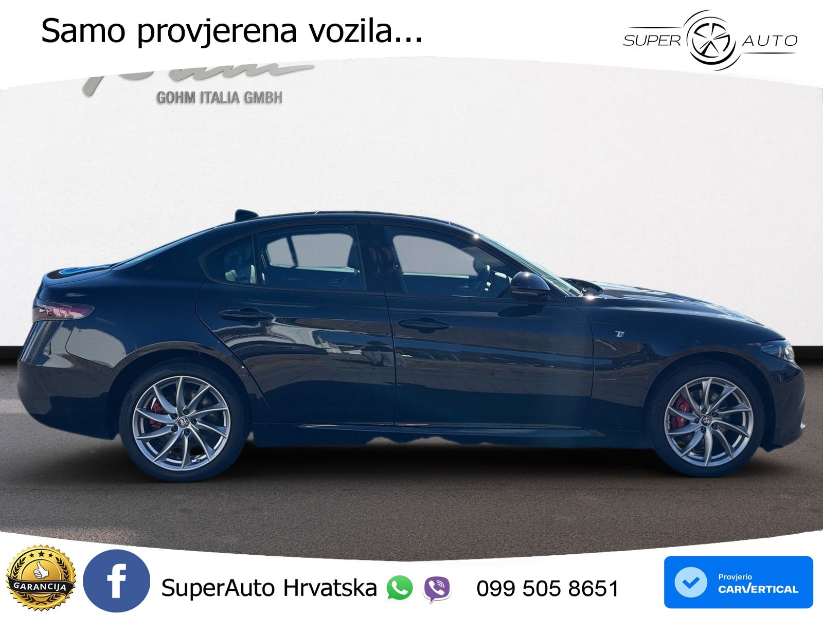 Alfa Romeo Giulia 2.0 Turbo (280 KS) Q4 Automatic MATRIX+GR SJED+KAM