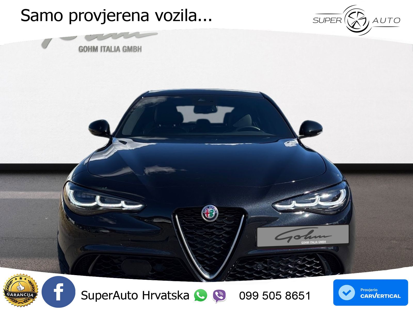 Alfa Romeo Giulia 2.0 Turbo (280 KS) Q4 Automatic MATRIX+GR SJED+KAM