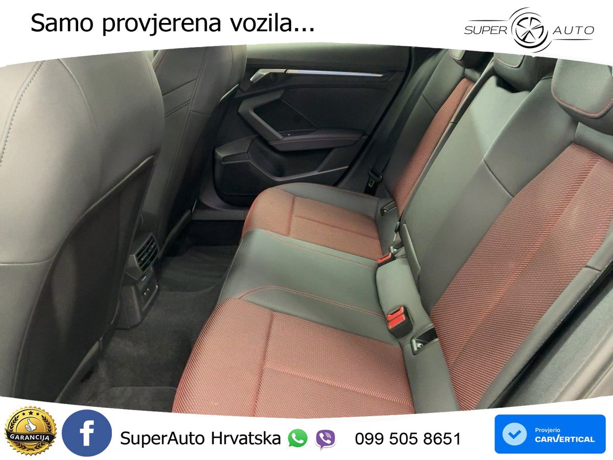 Audi A3 35 TFSI (150 KS) S tronic S line LED+GR SJED+ACC