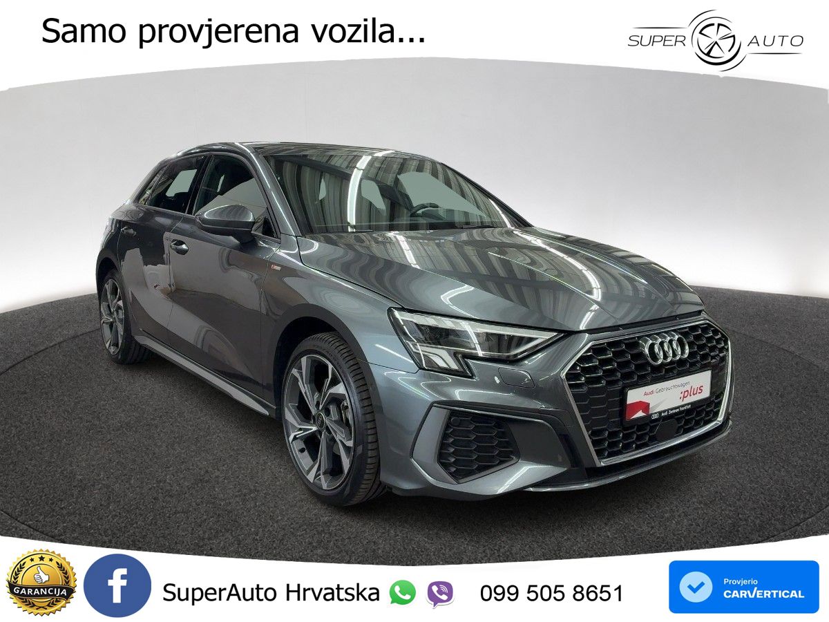 Audi A3 35 TFSI (150 KS) S tronic S line LED+GR SJED+ACC