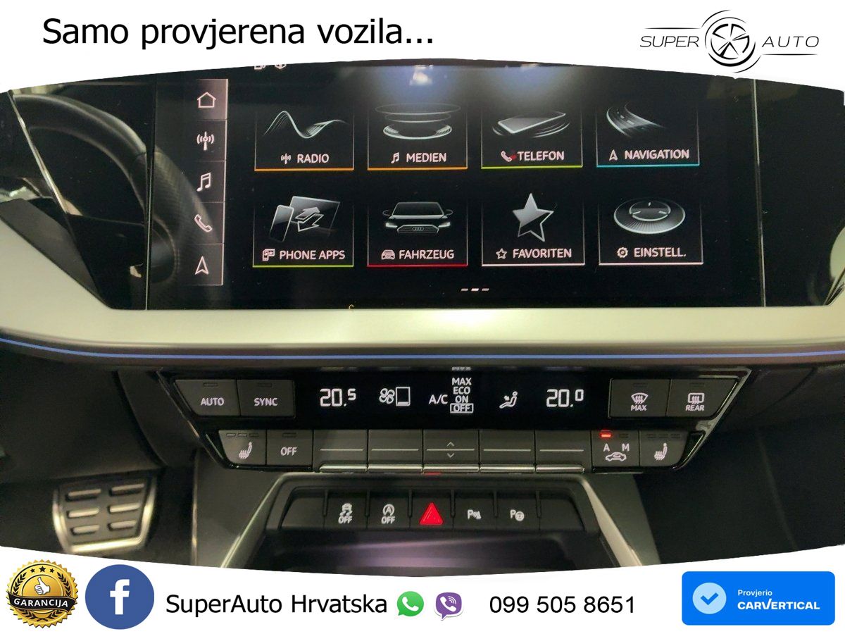 Audi A3 35 TFSI (150 KS) S tronic S line LED+GR SJED+ACC