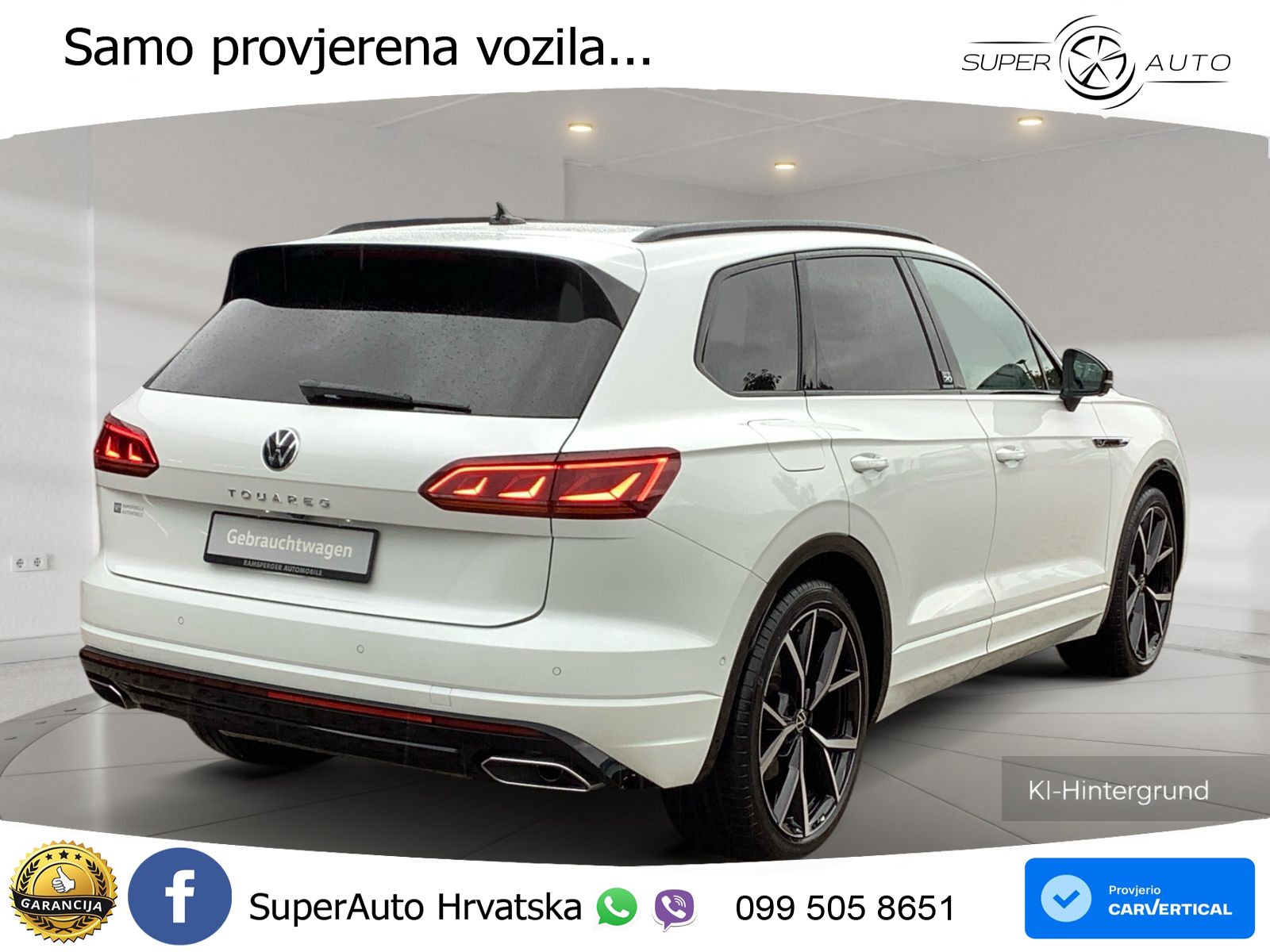 Volkswagen Touareg 3.0 V6 TDI (286 KS) 4MOTION Tiptronic ZRAČNI+ACC+GR SJED+KAM+PANO
