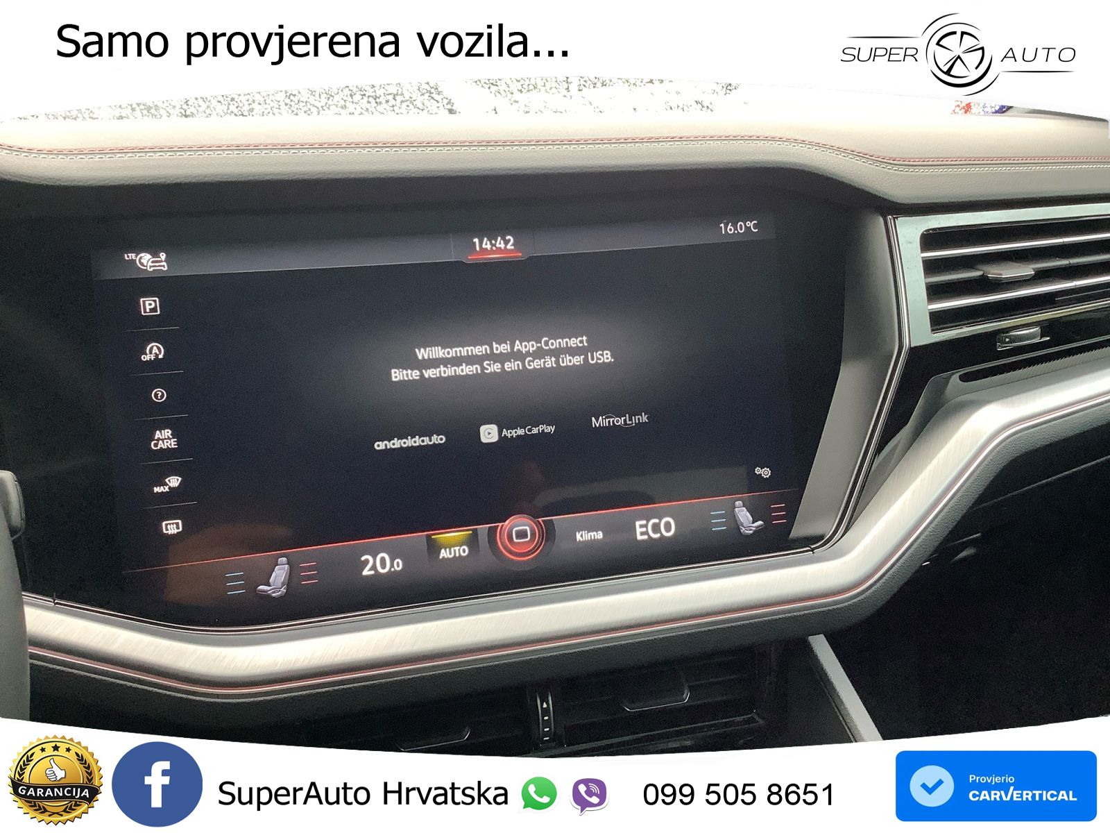Volkswagen Touareg 3.0 V6 TDI (286 KS) 4MOTION Tiptronic ZRAČNI+ACC+GR SJED+KAM+PANO