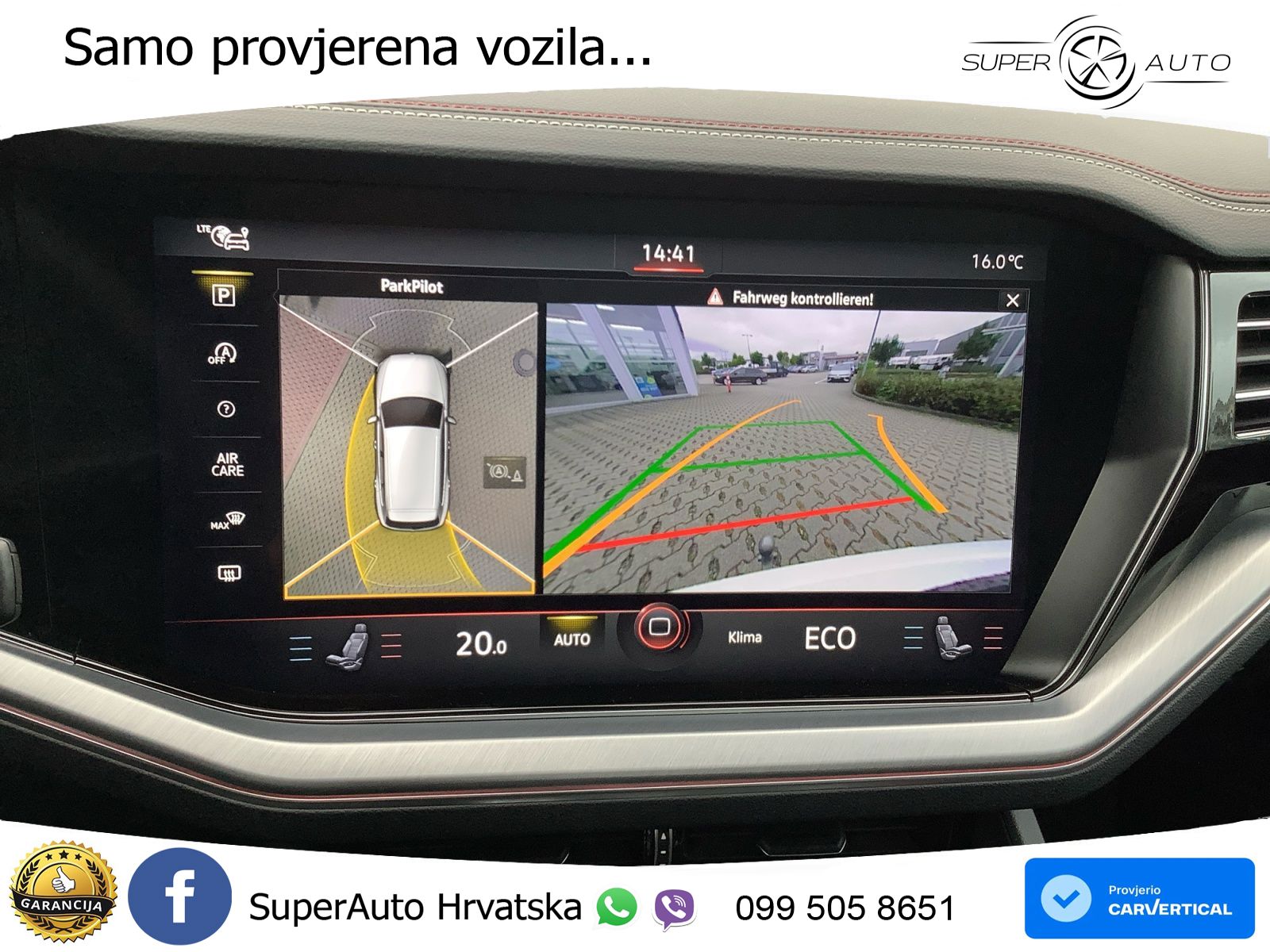 Volkswagen Touareg 3.0 V6 TDI (286 KS) 4MOTION Tiptronic ZRAČNI+ACC+GR SJED+KAM+PANO