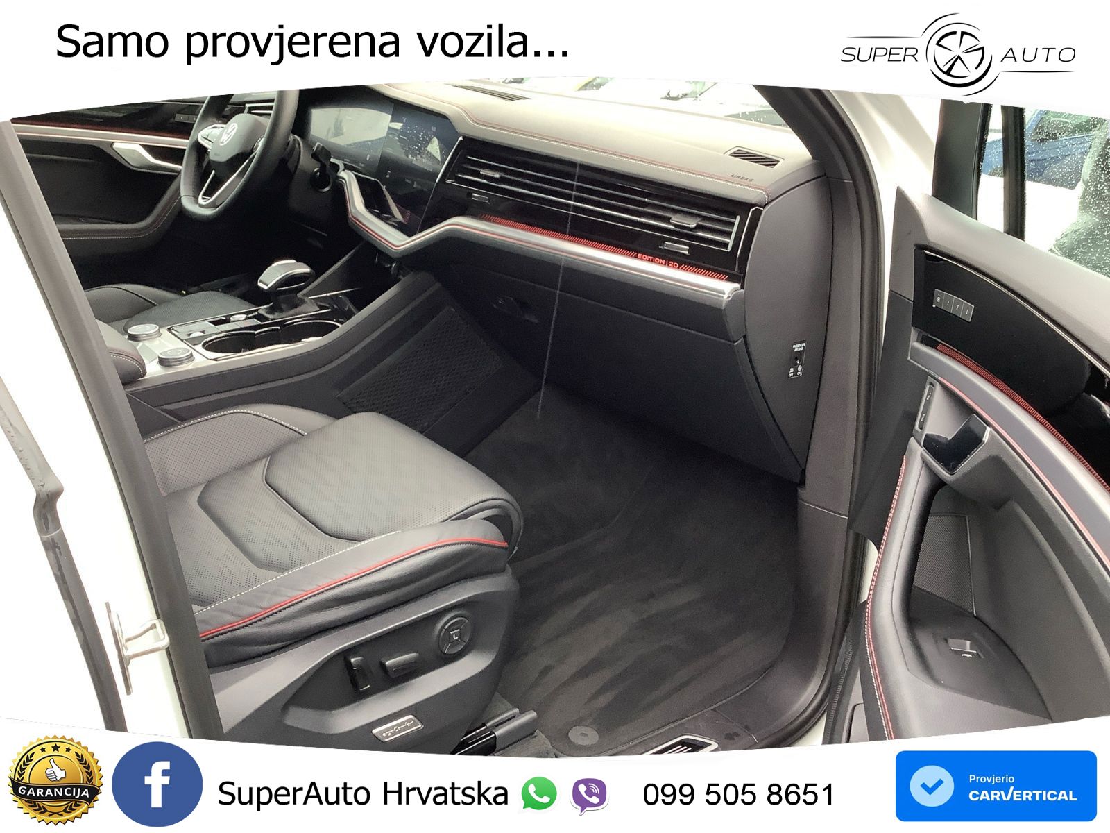 Volkswagen Touareg 3.0 V6 TDI (286 KS) 4MOTION Tiptronic ZRAČNI+ACC+GR SJED+KAM+PANO