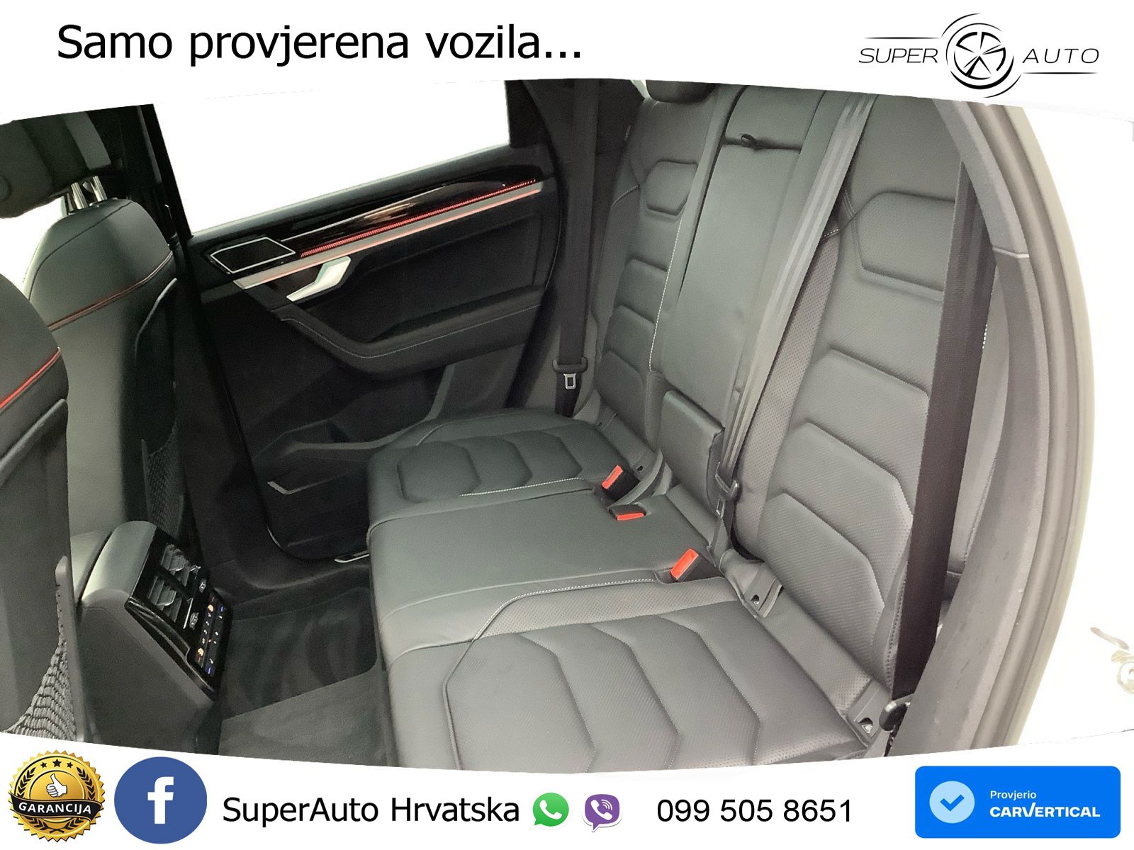 Volkswagen Touareg 3.0 V6 TDI (286 KS) 4MOTION Tiptronic ZRAČNI+ACC+GR SJED+KAM+PANO