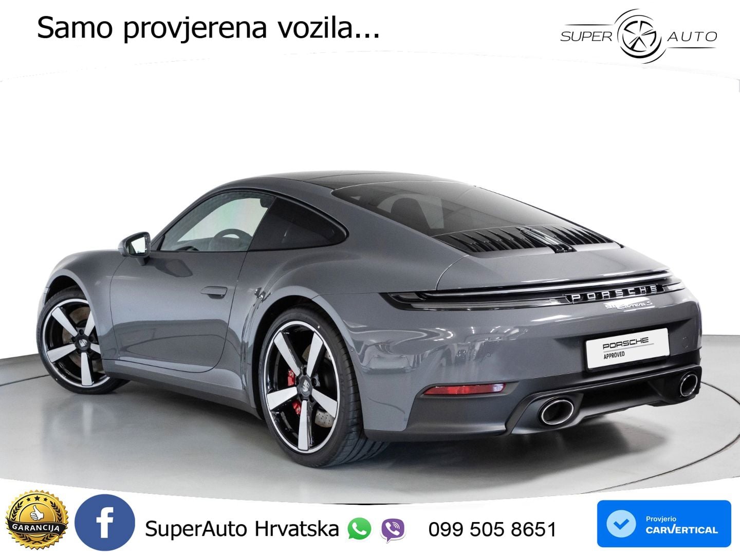 Porsche 911 Carrera GTS 3.0 (480 KS) PDK LED+GR SJED+ACC