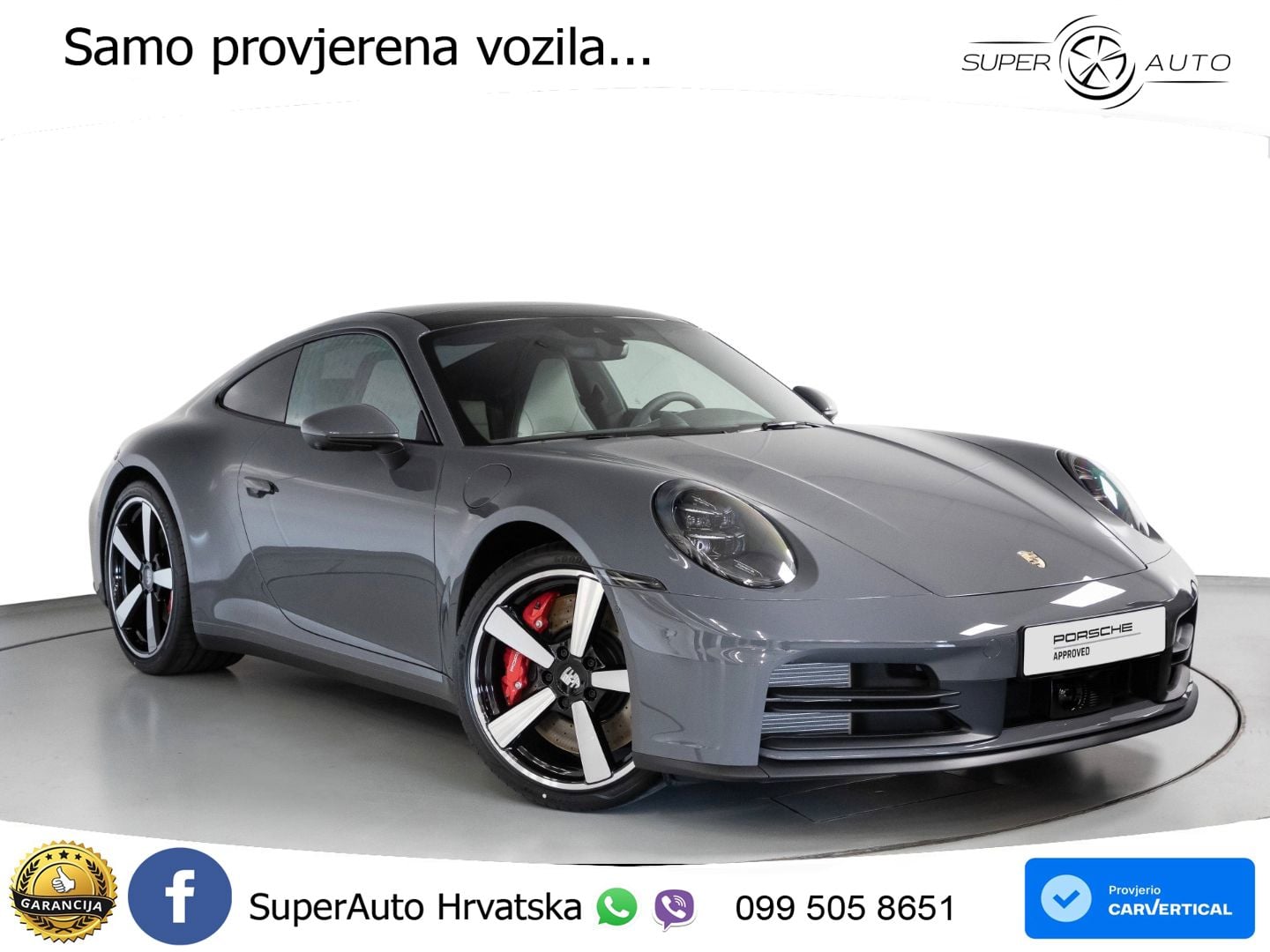Porsche 911 Carrera GTS 3.0 (480 KS) PDK LED+GR SJED+ACC