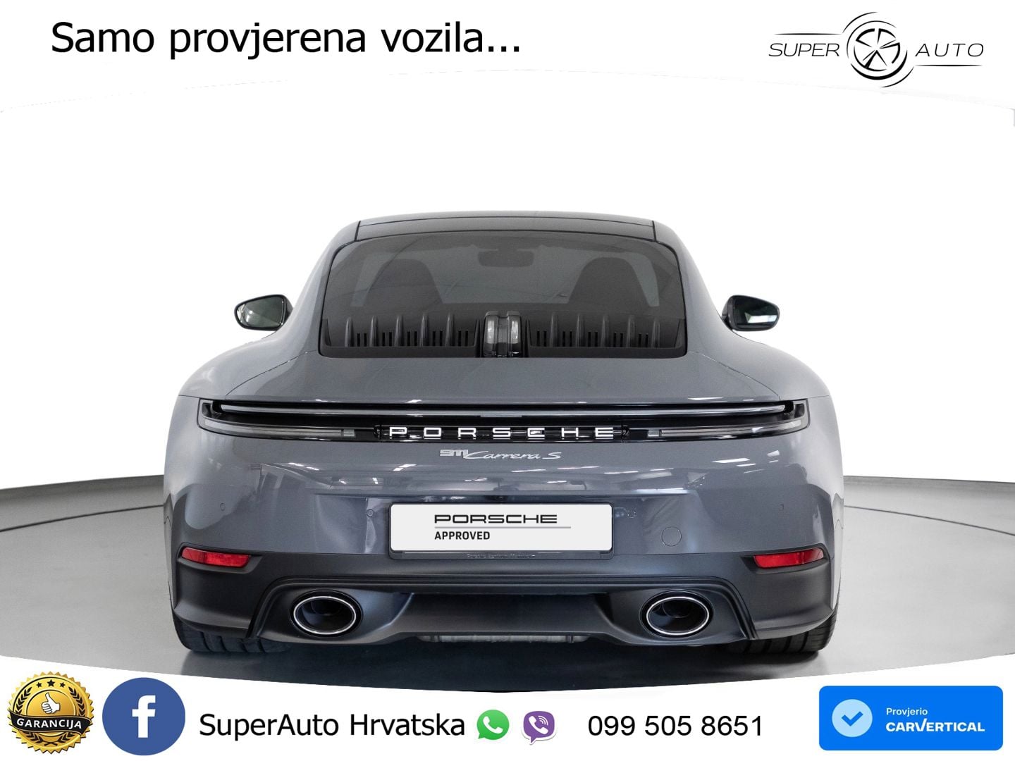 Porsche 911 Carrera GTS 3.0 (480 KS) PDK LED+GR SJED+ACC