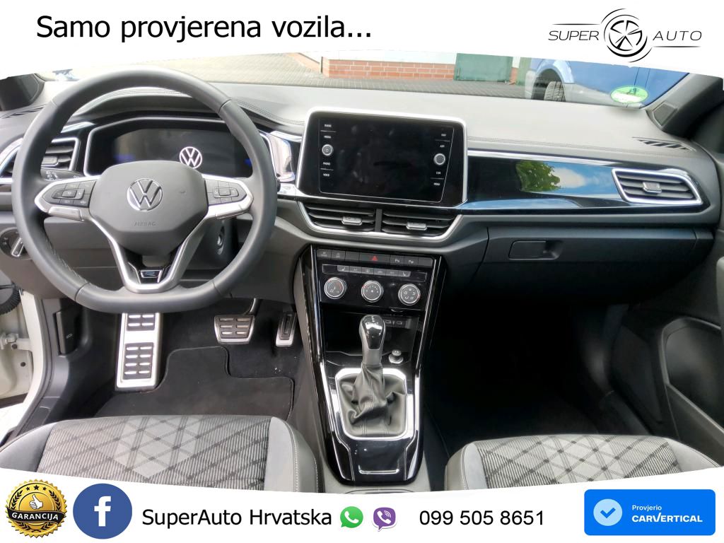 Volkswagen T-Roc 1.5 TSI (150 KS) DSG R-Line LED+GR SJED+ACC