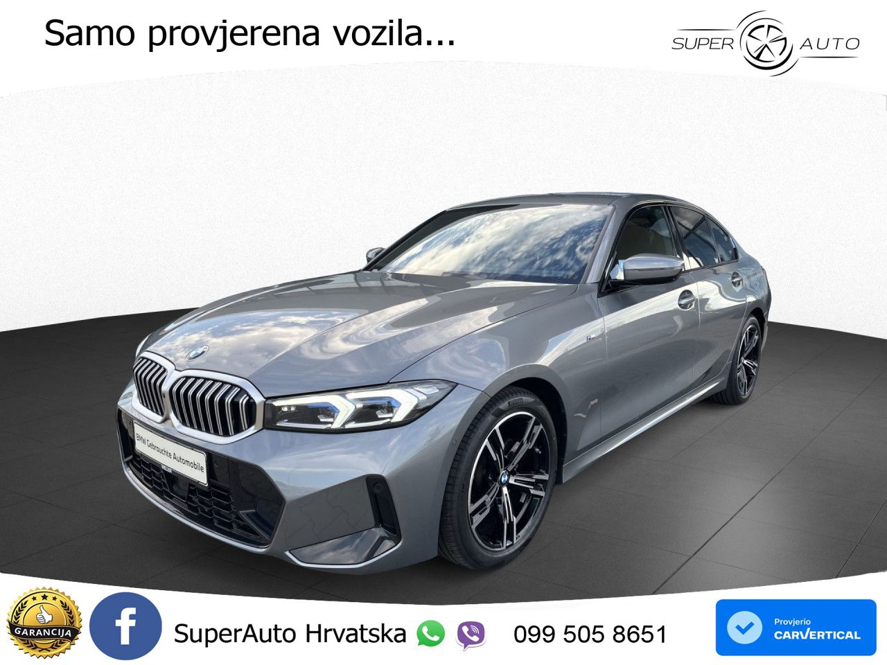 BMW 320i (184 KS) xDrive Steptronic M Sport LED+GR SJED+ACC
