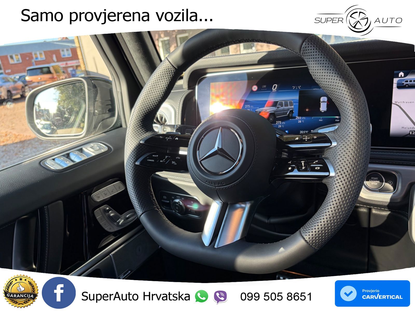 Mercedes G 450d Long (367 KS) 4MATIC 9G-TRONIC Exclusive ACC+GR SJED+360+PANO