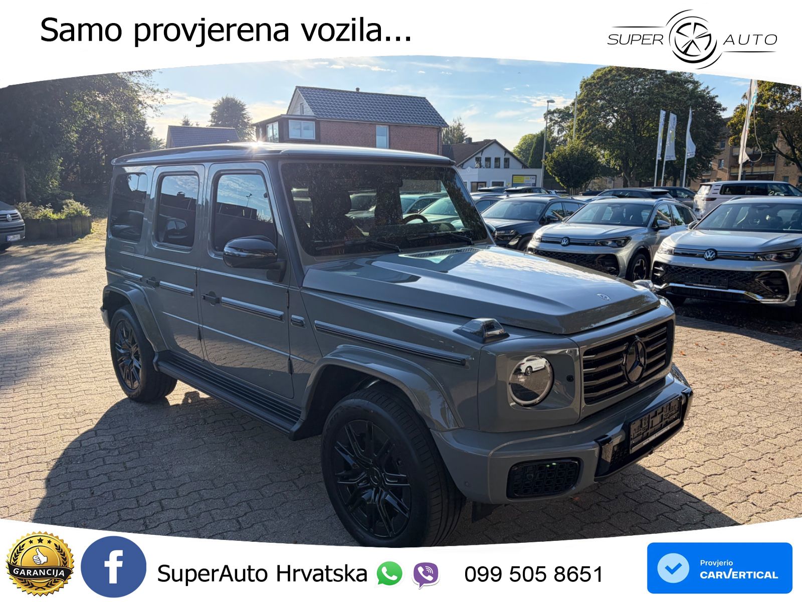 Mercedes G 450d Long (367 KS) 4MATIC 9G-TRONIC Exclusive ACC+GR SJED+360+PANO