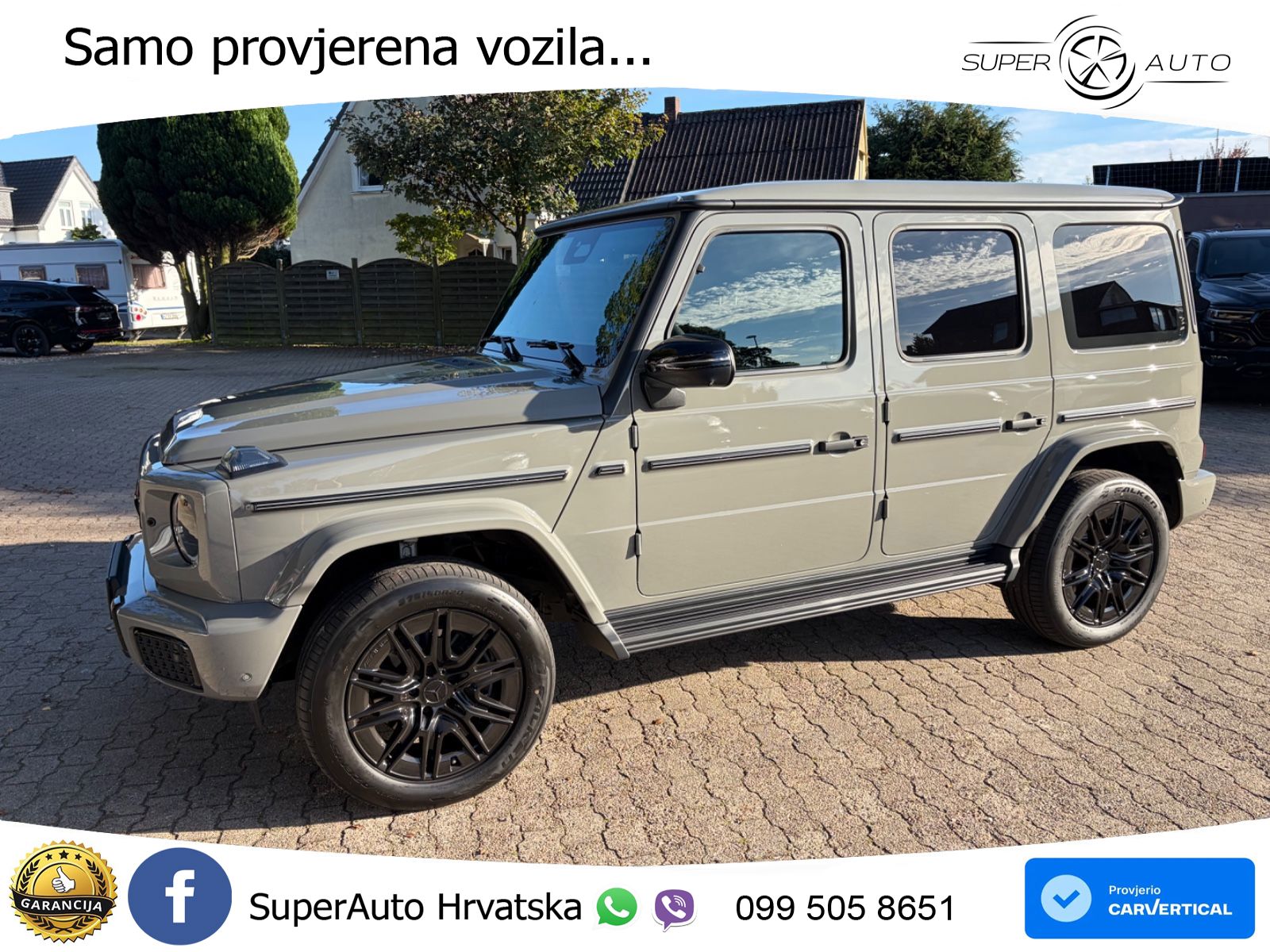 Mercedes G 450d Long (367 KS) 4MATIC 9G-TRONIC Exclusive ACC+GR SJED+360+PANO